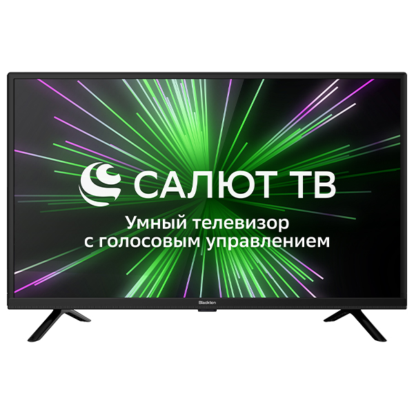

Телевизор 32" Blackton Bt 32S10B, HD, 1366x768, DVB-T /T2 /C, HDMIx3, USBx2, WiFi, Smart TV, черный (Bt 32S10B), Bt 32S10B