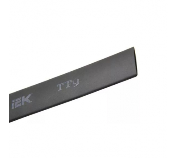 

Термоусаживаемая трубка ТУТ IEK, 1 мм/500 мкм, 1 шт. x 1 м, черный (UDRS-D1-1-K02)