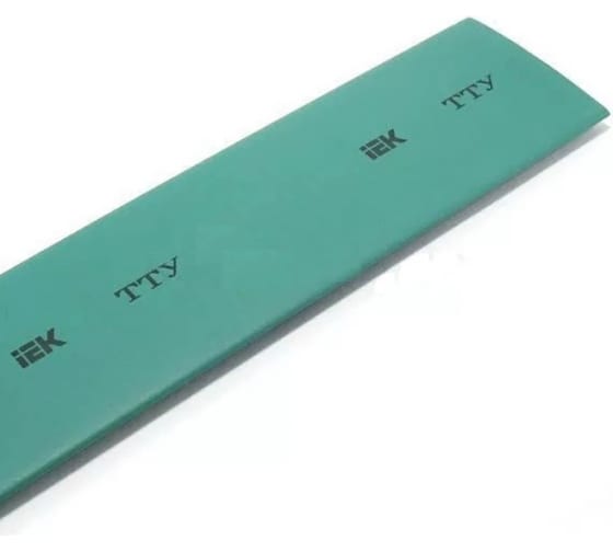 Термоусаживаемая трубка IEK, 1.4 см/7 мм, 1 шт.x1 м