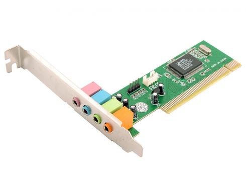 Звуковая карта внутренняя 4.0 C-media CMI8738 PCI