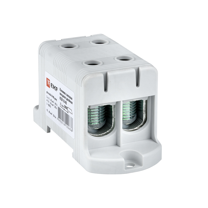 

Клемма EKF КСВ 16-95 4x16...95 мм², серый (plc-kvs2-16-95-grey), КСВ 16-95