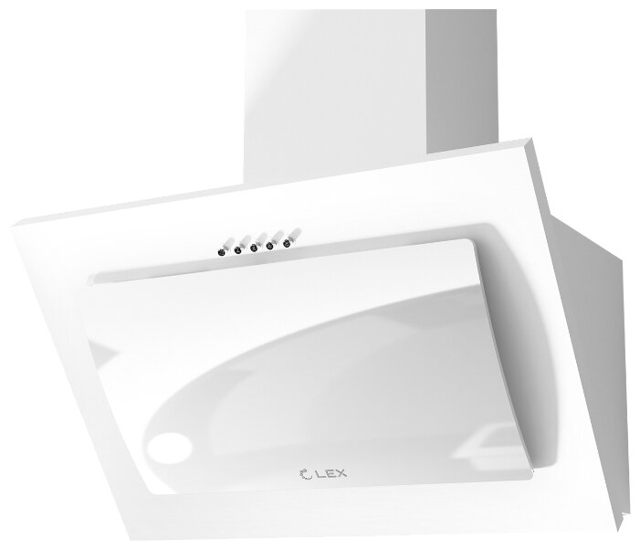 

Наклонная вытяжка Lex Mika C 600 WH, белый (CHTI000341), C 600 WH