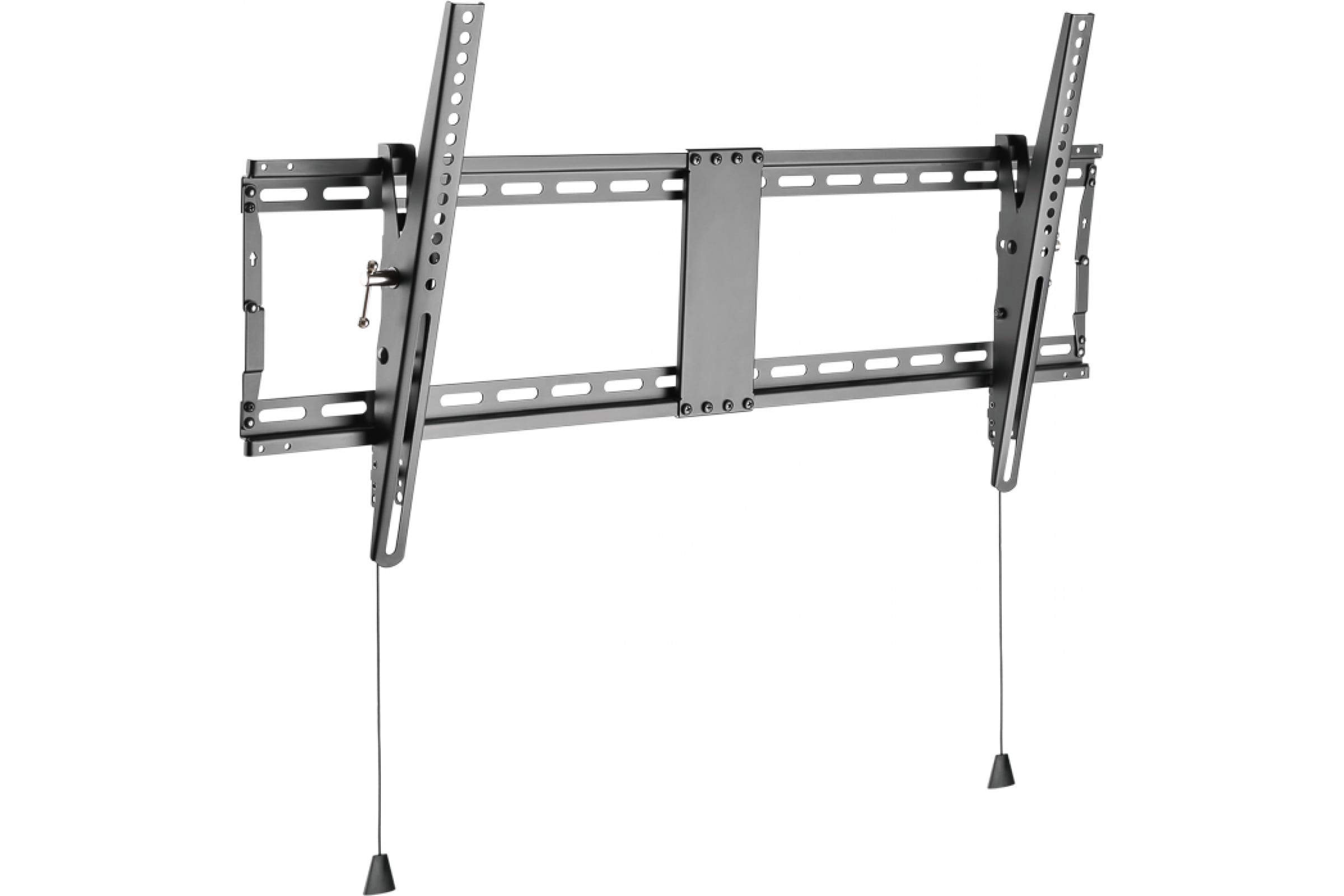 

Кронштейн настенный для TV/монитора Rexant 38-0346, 43"-90", VESA 200x200мм-600x400мм, наклонный, до 70 кг, черный (38-0346), 38-0346