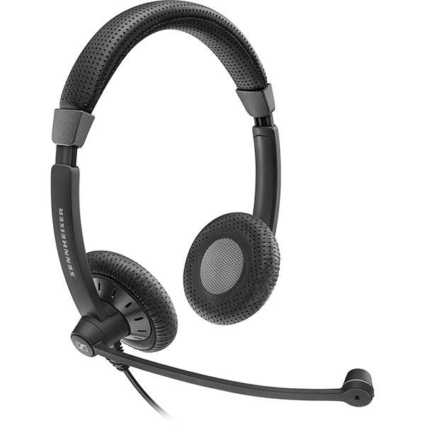 

Проводная гарнитура Sennheiser SC 75, Jack 3.5mm, черный (507085), SC 75
