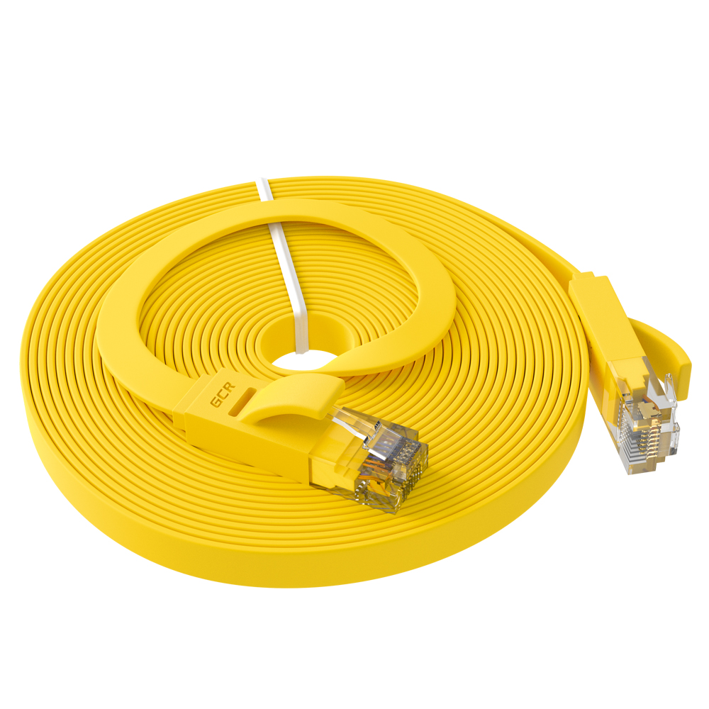 

Патч-корд UTP кат.6 20м, RJ45-RJ45, желтый, Greenconnect (GCR-LNC622-20.0m), GCR-LNC622-20.0m