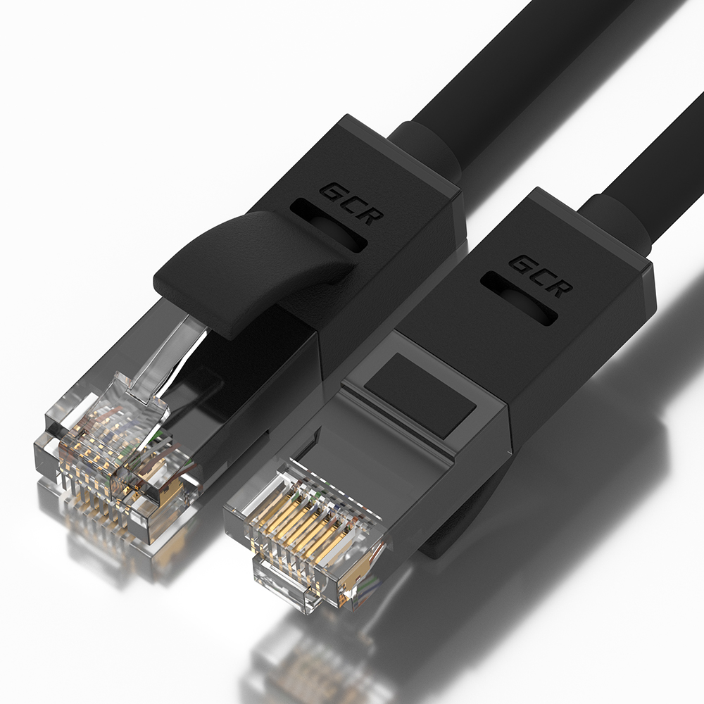 

Патч-корд UTP кат.5e, 0.15м, RJ45-RJ45, черный, Greenconnect (GCR-LNC06-0.15m), GCR-LNC06-0.15m