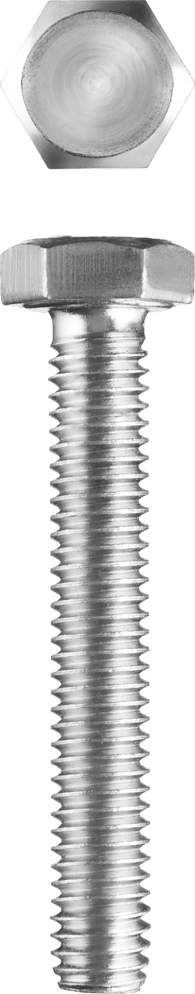 Болт с шестигранной головкой (ГОСТ 7798-70) Зубр 303086-08-100, М8, 10 см, 933 DIN, 8 мм