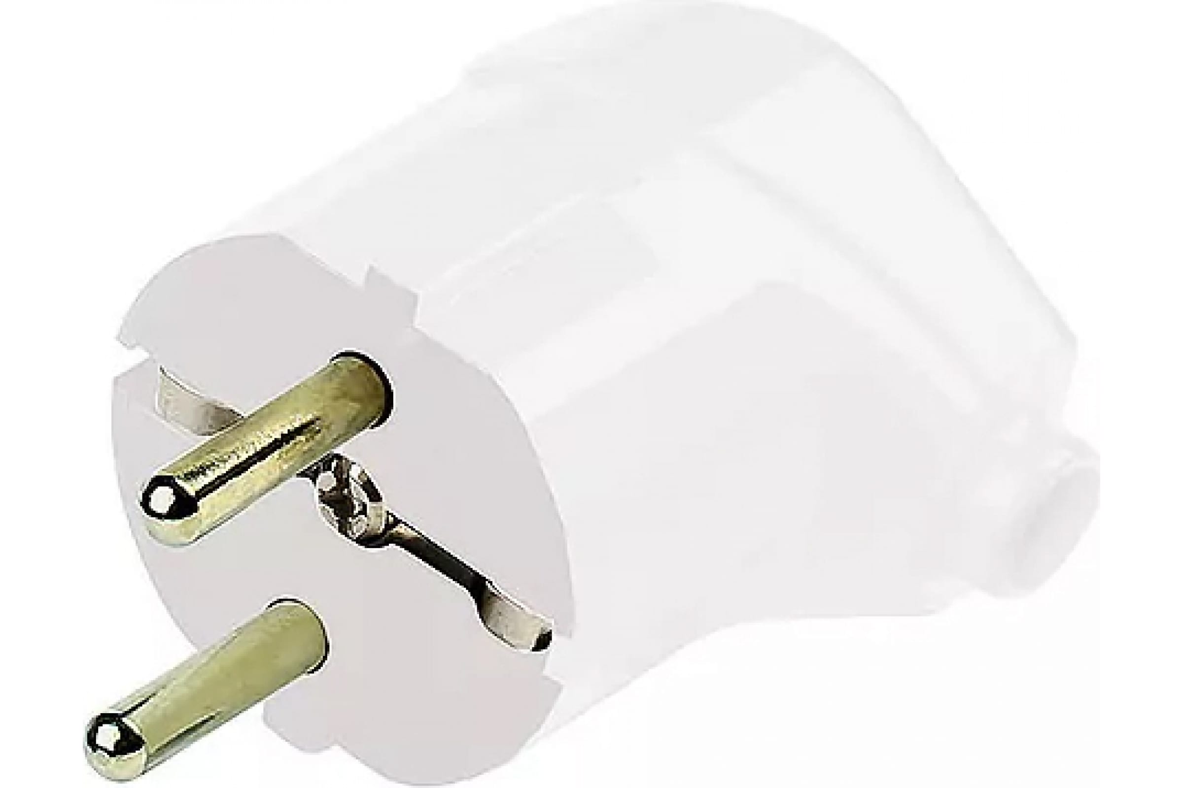 Вилка угловая SmartBuy, Schuko, 16А, с/з, IP20