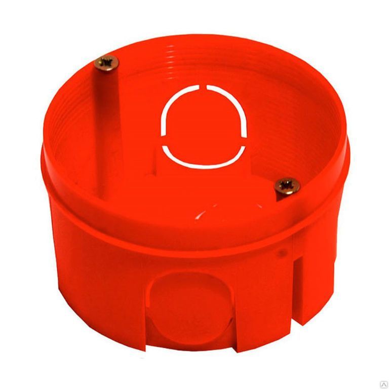 Коробка установочная HEGEL КУ1105-И, ⌀ 6.4 смx3.8 см