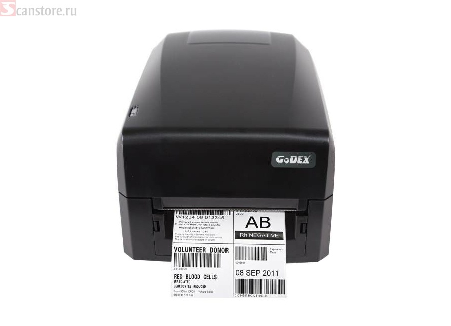 

Принтер этикеток Godex GE330 USE, термотрансфер, 300dpi, 118мм, COM, LAN, USB (011-GE3E12-000), GE330 USE