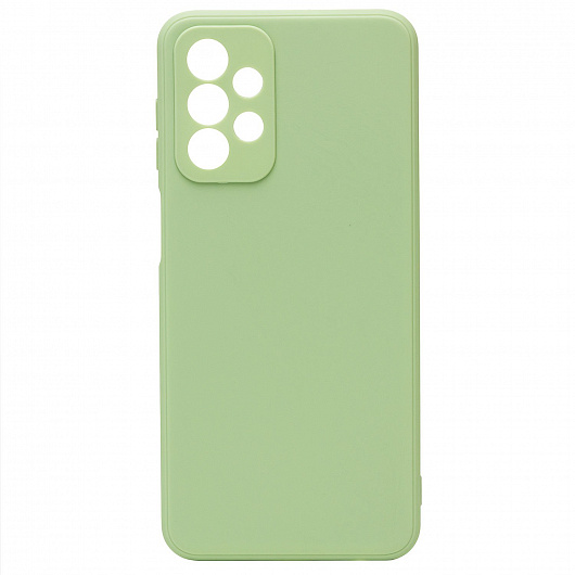 Чехол-накладка Activ Original Design для смартфона Samsung SM-A235 Galaxy A23 4G, силикон, зеленый (205425)