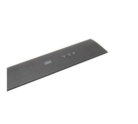Термоусаживаемая трубка IEK, 2 см/1 см, 1 шт.x1 м