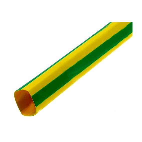 Термоусаживаемая трубка IEK, 2.5 см/1.25 см, 1 шт.x1 м