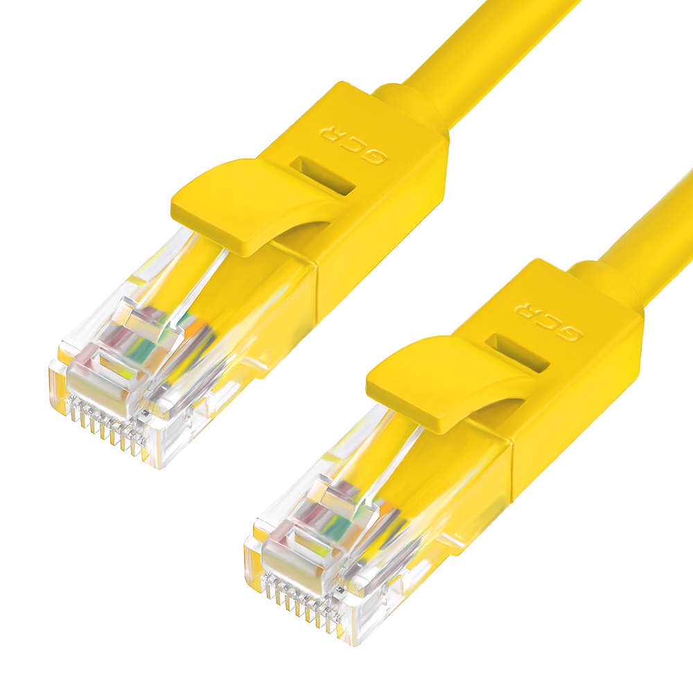 

Патч-корд UTP кат.5e, 0.3м, RJ45-RJ45, желтый, Greenconnect (GCR-LNC02-0.3m), GCR-LNC02-0.3m