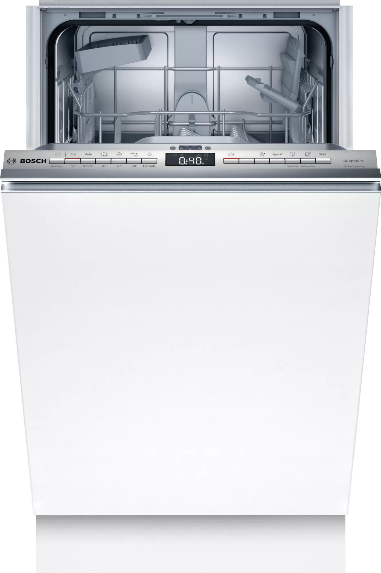 

Посудомоечная машина встраиваемая узкая Bosch SRV4HKX2DR, серебристый (SRV4HKX2DR), SRV4HKX2DR