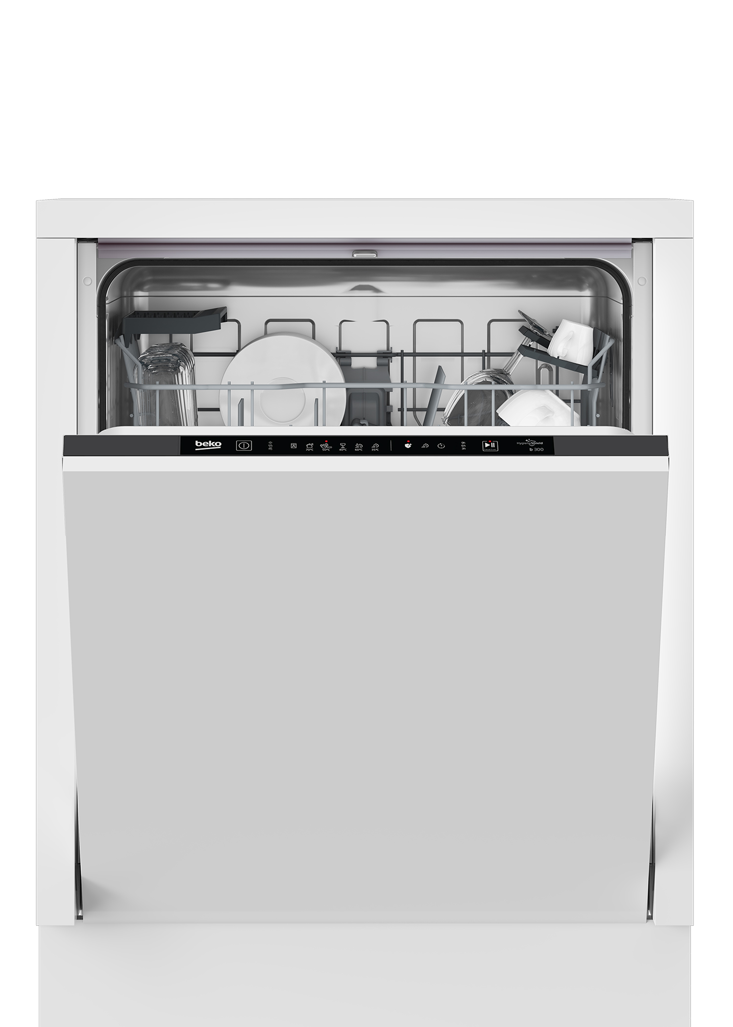 Посудомоечная машина встраиваемая Beko BDIN16420, белый