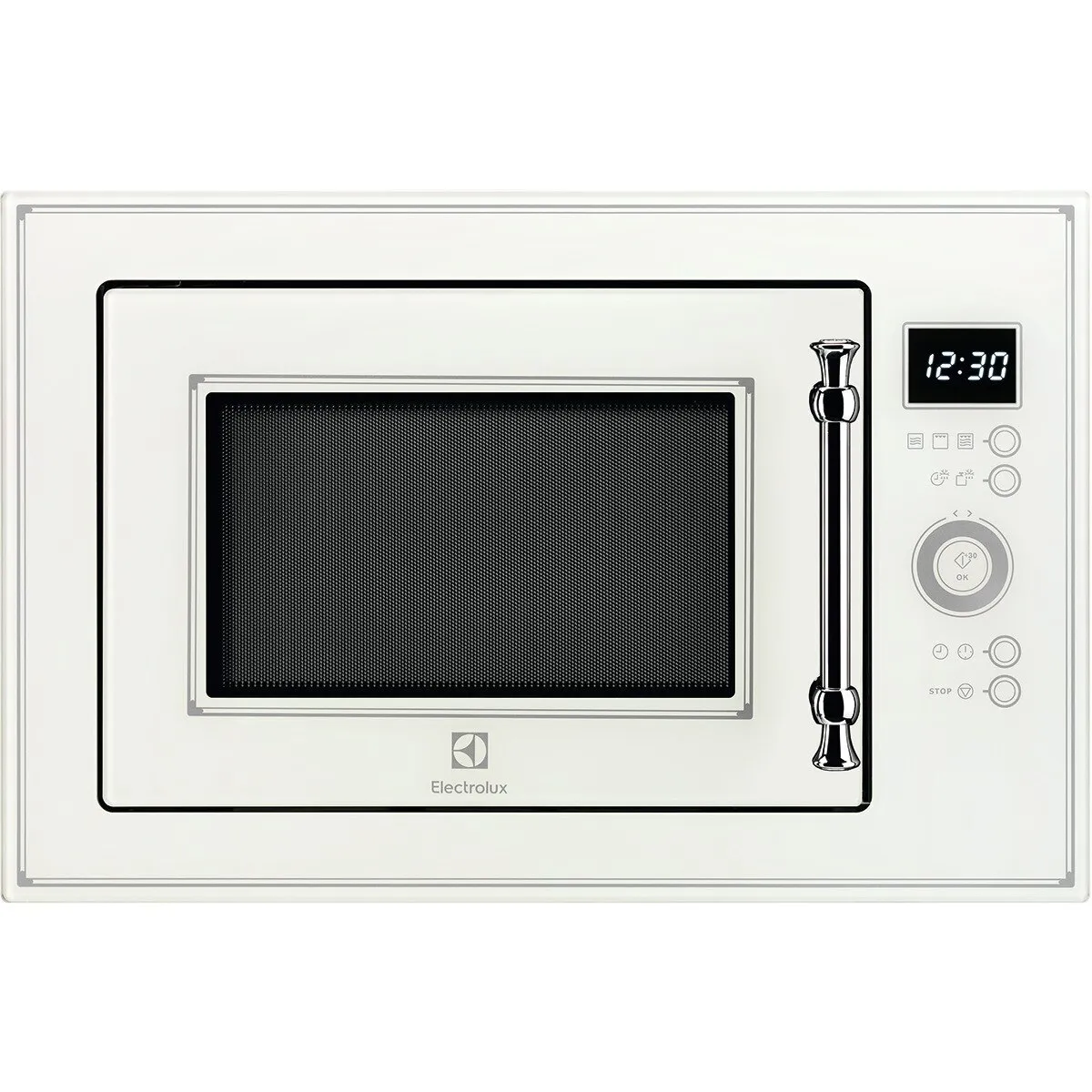 

Микроволновая печь встраиваемая Electrolux Rococo 600 Flex EMT25203C 25л, 900Вт, гриль, кремовый ( EMT25203C), EMT25203C