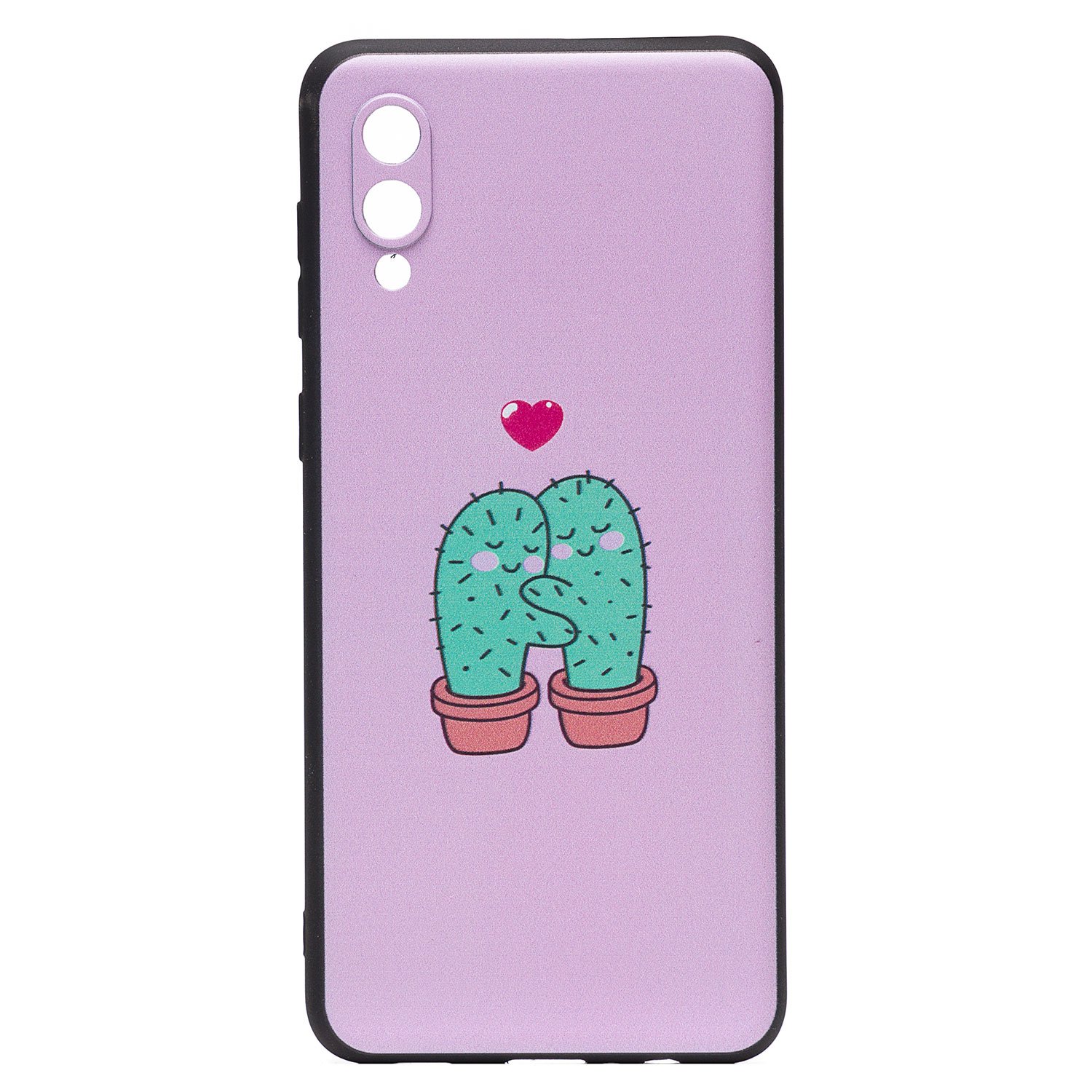 

Чехол-накладка для смартфона Samsung Galaxy A02, светло-розовый (203988)