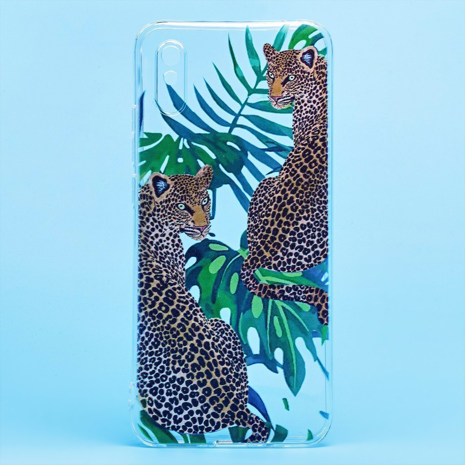 

Чехол-накладка для смартфона Xiaomi Redmi 9A/Redmi 9i, прозрачный с узором (204768)