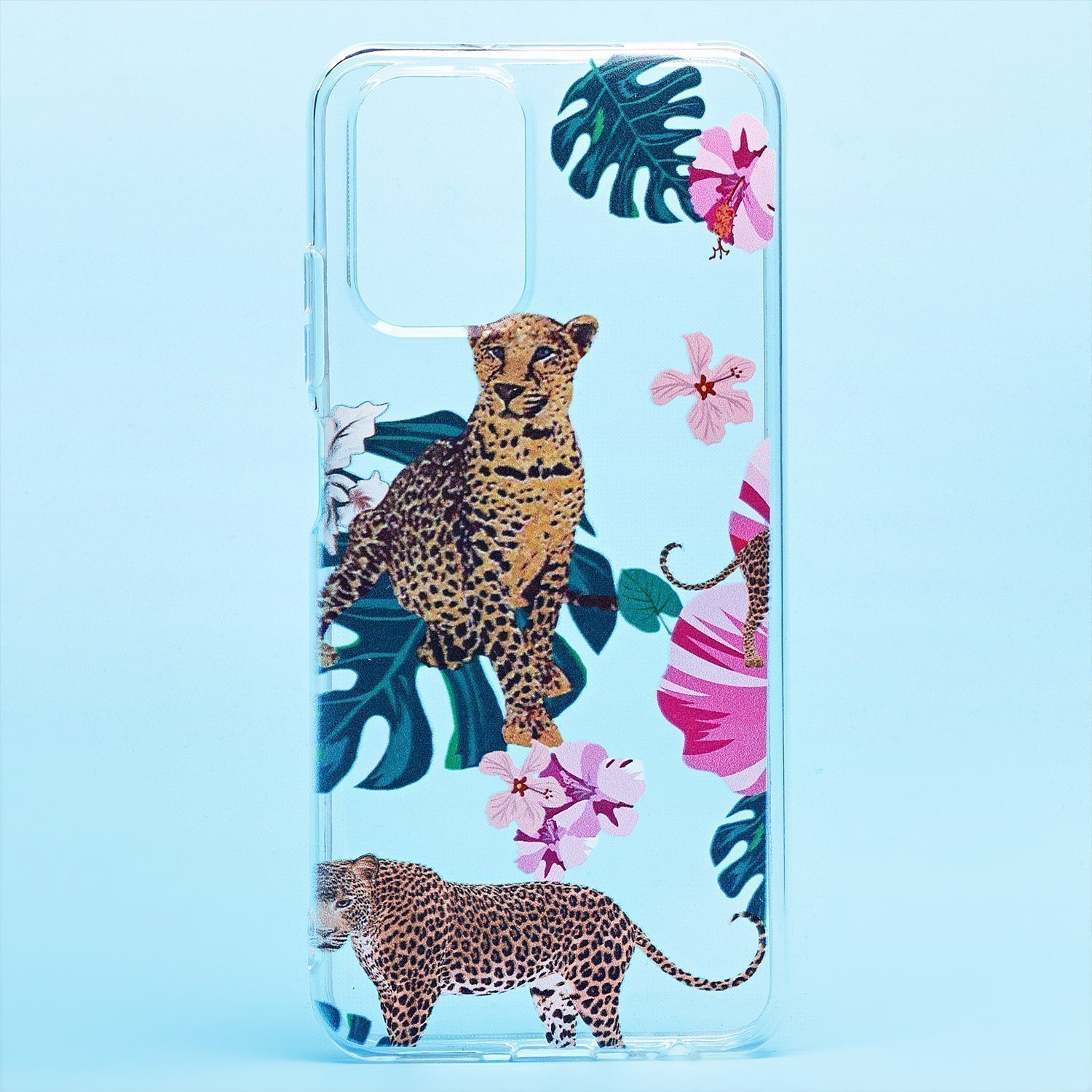 

Чехол-накладка для смартфона Xiaomi Redmi Note 10/Redmi Note 10S, прозрачный с узором (204776)