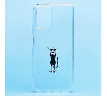 

Чехол-накладка для смартфона Xiaomi Redmi Note 10/Redmi Note 10S, прозрачный с узором (204946)