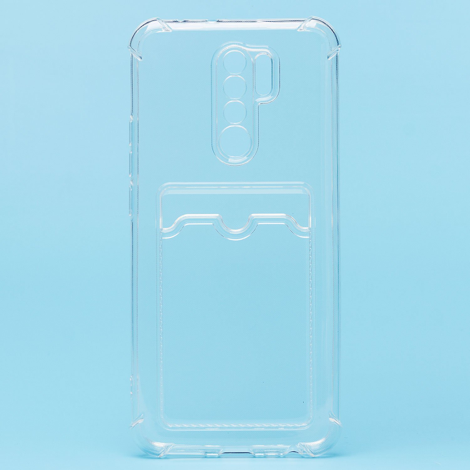 

Чехол-накладка для смартфона Xiaomi Redmi 9, прозрачный с узором (205986)
