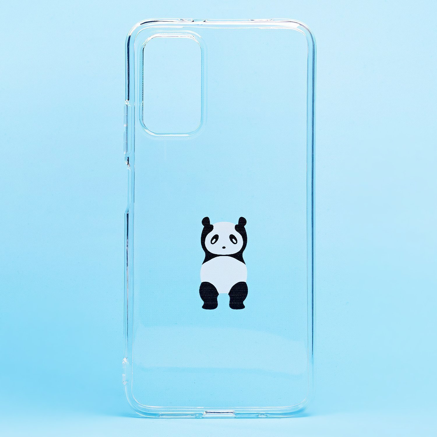 

Чехол-накладка для смартфона Xiaomi Redmi 9T, прозрачный с узором (204945)