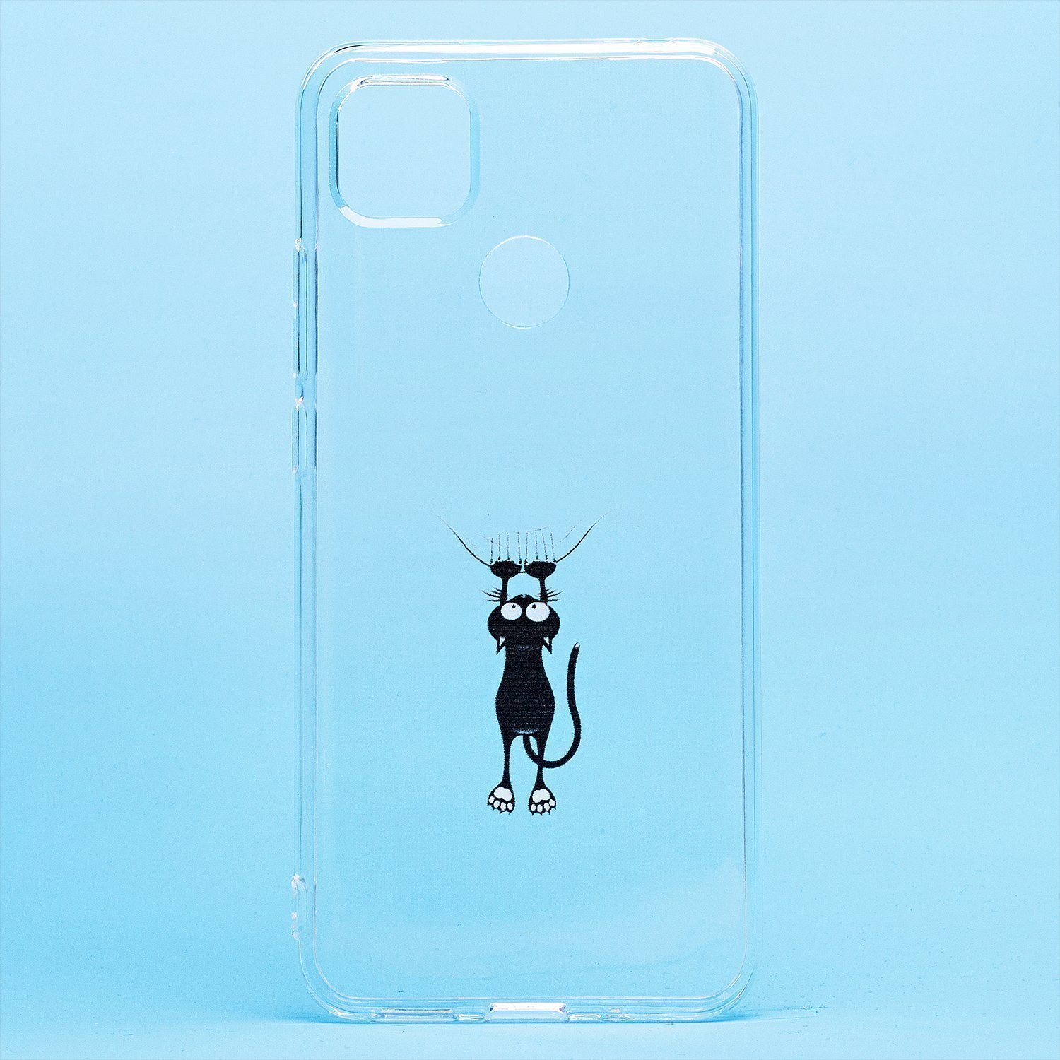 

Чехол-накладка для смартфона Xiaomi Redmi 9C, прозрачный с узором (204940)