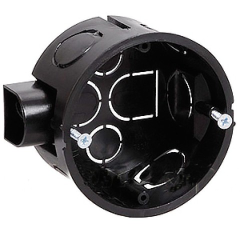 

Коробка установочная TDM SQ1402-1103, модулей: 1, мест: 1, ⌀6.5 см x 2.5 см, для сплошных стен, черный (SQ1402-1103), SQ1402-1103