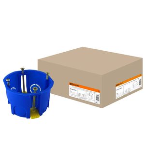 

Коробка установочная TDM SQ1403-0001, модулей: 1, мест: 1, ⌀6.8 см x 4.5 см, для сплошных стен, синий (SQ1403-0001), SQ1403-0001