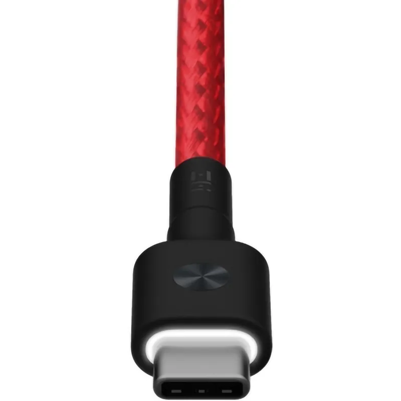 

Кабель USB Type-C(m)-USB Type-C(m), экранированный, 3A быстрая зарядка, 1.5м, красный Xiaomi ZMI AL353 (AL353 Red), AL353