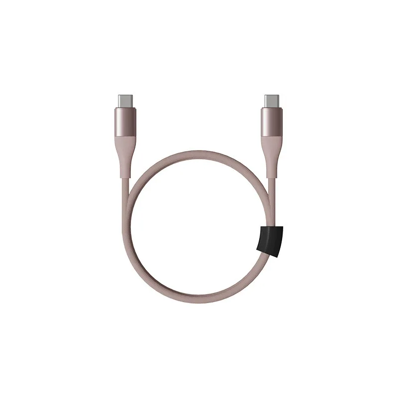 

Кабель USB Type-C-USB Type-C, 3A, 1м, розовый Xiaomi ZMI DW3 (DW3 Pink), DW3