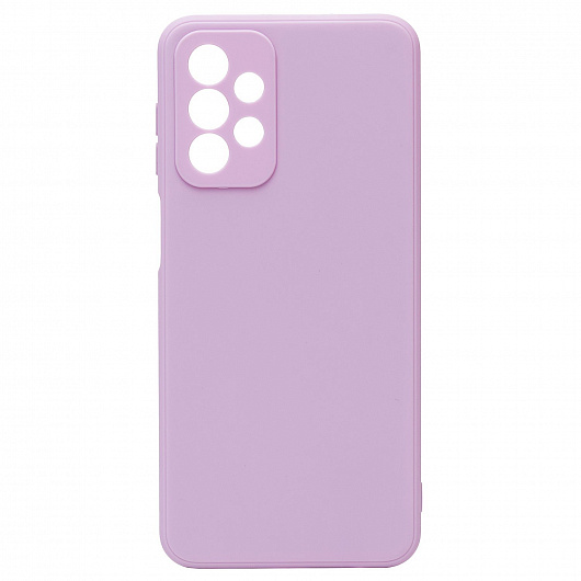 

Чехол-накладка Activ Original Design для смартфона Samsung SM-A235 Galaxy A23 4G, силикон, светло фиолетовый (205427)