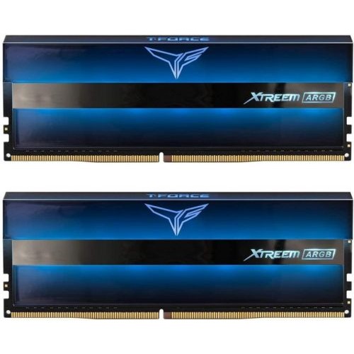 

Комплект памяти DDR4 DIMM 64Gb (2x32Gb), 3200MHz, CL16, 1.35 В, Team Group, T-Force Xtreem ARGB (TF10D464G3200HC16CDC01), 0