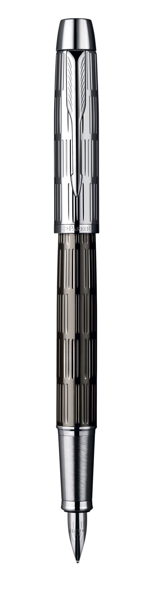 

Ручка перьевая Parker IM Premium F222, нержавеющая сталь, колпачок, подарочная упаковка (S0908590), F222