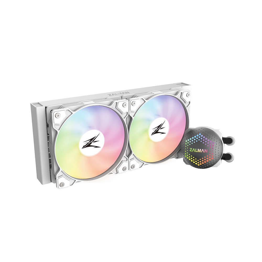 

Жидкостное охлаждение Zalman ALPHA 24 White для Socket 115x/2066/2011/2011-3/1200/1700/AM4/AM3/AM3+/FM1, 2x120мм, ARGB, ALPHA 24 White