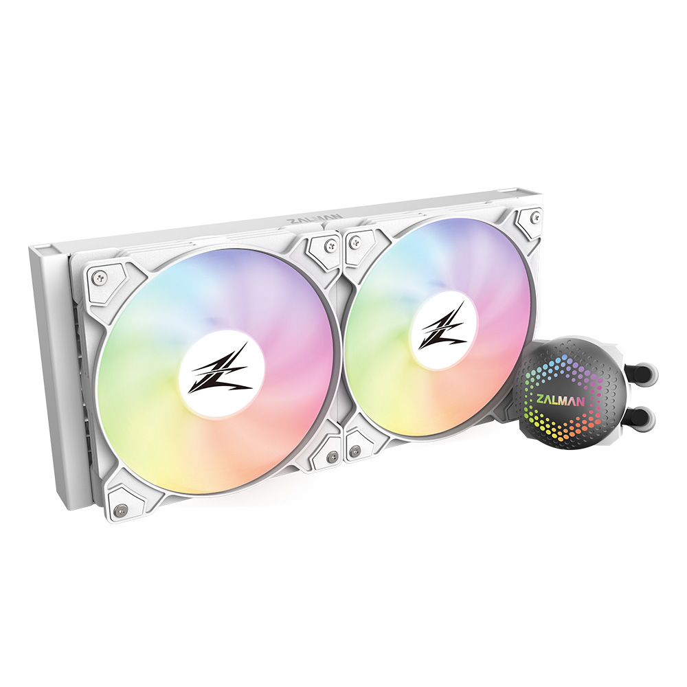 

Жидкостное охлаждение Zalman ALPHA 28 White для Socket 115x/2066/2011/2011-3/1200/1700/AM4/AM3/AM3+/FM1, 2x140мм, ARGB, ALPHA 28 White