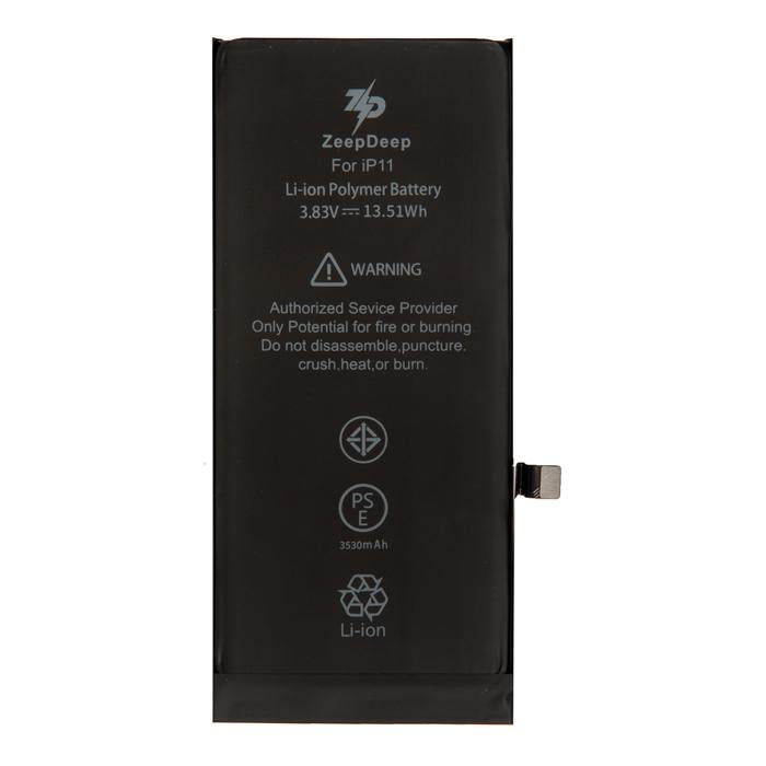 

Аккумулятор ZeepDeep iPhone 11 для Apple iPhone11, 3.83V, 3530mAh (871579), iPhone 11