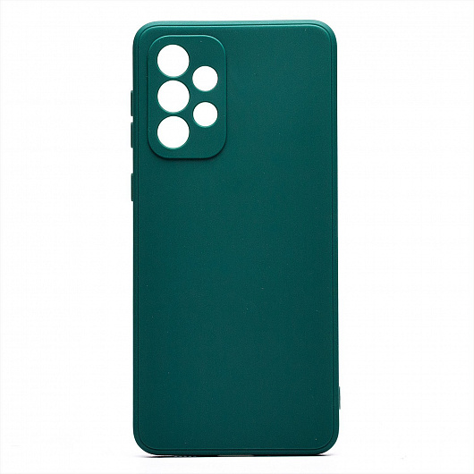 

Чехол-накладка Activ Original Design для смартфона Samsung SM-A336 Galaxy A33 5G, силикон, темно-зеленый (206323)