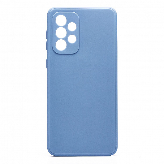 Чехол-накладка Activ Original Design для смартфона Samsung SM-A336 Galaxy A33 5G, силикон, синий (206316)