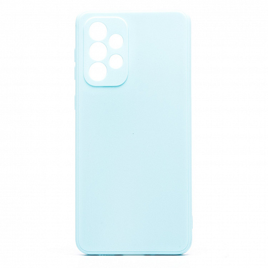 Чехол-накладка Activ Original Design для смартфона Samsung SM-A336 Galaxy A33 5G, силикон, голубой (206321)