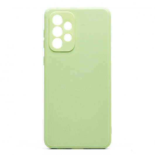 Чехол-накладка Activ Original Design для смартфона Samsung SM-A336 Galaxy A33 5G, силикон, светло-зеленый (206317)