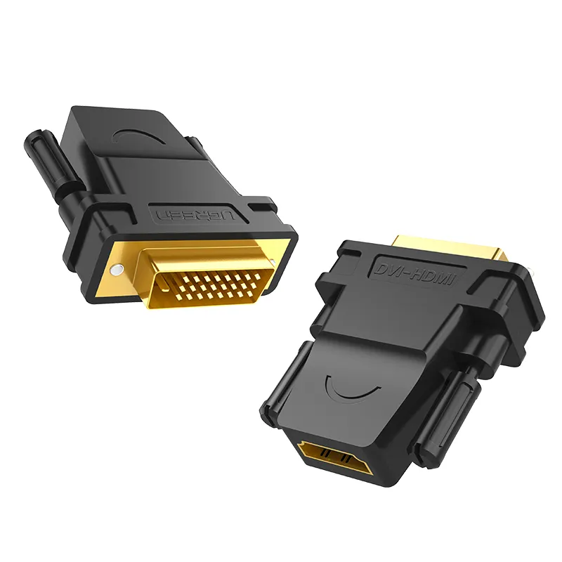 

Переходник (адаптер) HDMI(19F)-DVI(25M), черный UGREEN (20124)