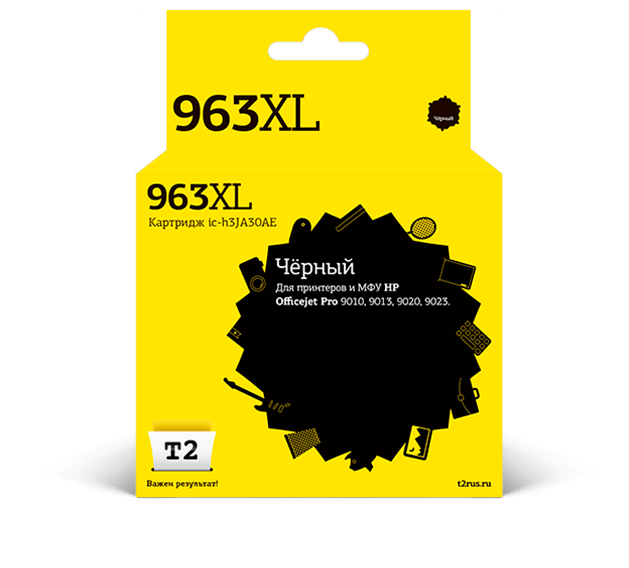 

Картридж струйный T2 IC-H3JA30AE (№963XL), черный, совместимый, для Oj Pro 9010/9013/9020/9023