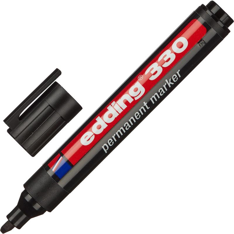 

Маркер перманентый Edding, черный (E-330/1)