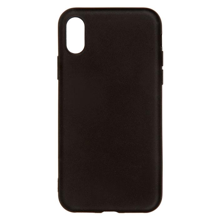 

Чехол-накладка для смартфона Apple iPhone X/XS, силикон, черный (799310)