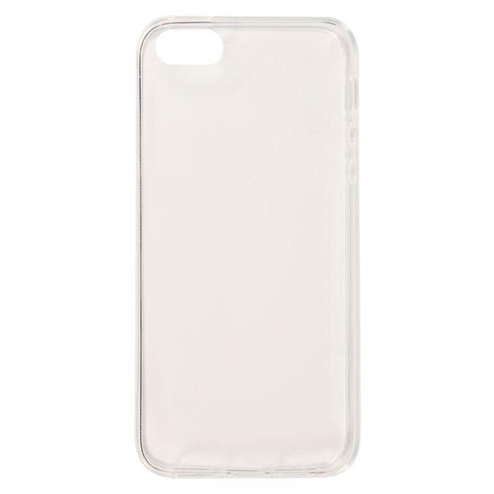 

Чехол-накладка для смартфона Apple iPhone 5/5s/SE, силикон, прозрачный (800816)