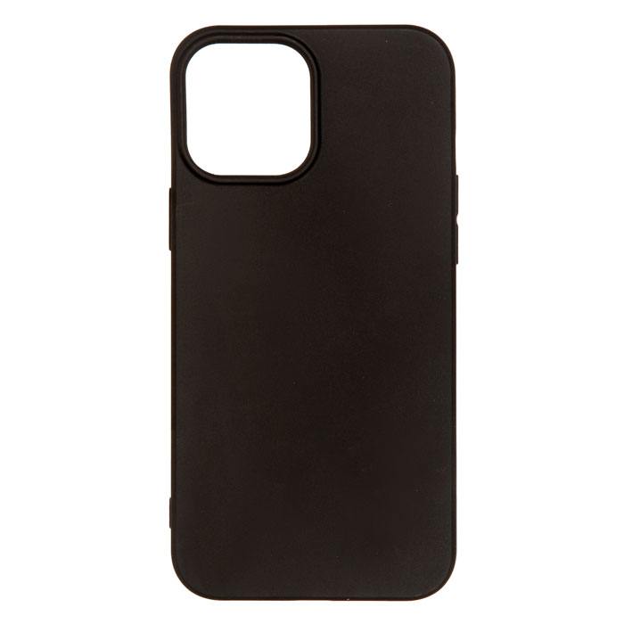 

Чехол-накладка для смартфона Apple iPhone 12 Pro Max, силикон, черный (799334)
