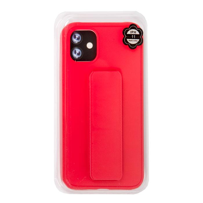 

Чехол-накладка для смартфона Apple iPhone 11, силикон, красный (821830)