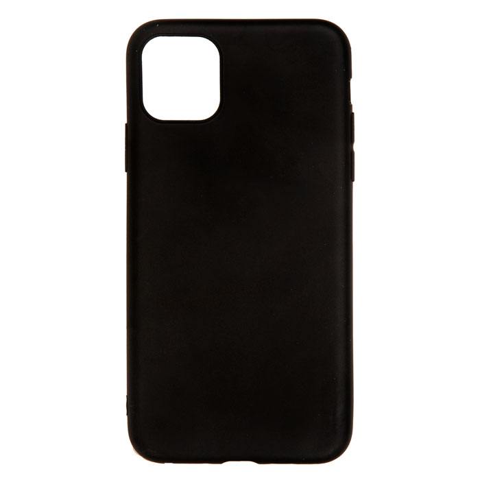 

Чехол-накладка для смартфона Apple iPhone 11 Pro Max, силикон, черный (799322)
